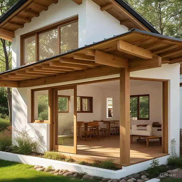 Rumah dengan Material Ramah Lingkungan