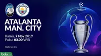 Liga Champions - Atalanta Vs Manchester City (Bola.com/Adreanus Titus)