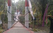 TNI AD: Jembatan Gantung Pongpet Bukan Ambruk, Tali Sling Terlepas
