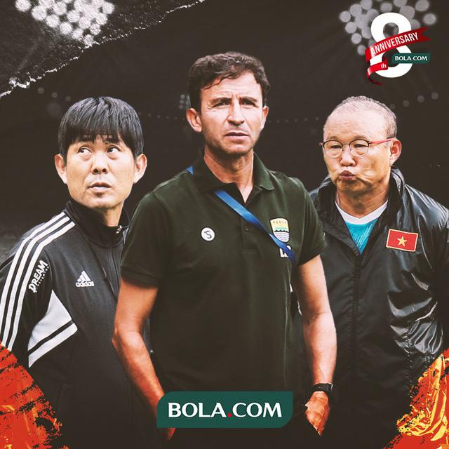 Ilustrasi - Luis Milla, Park Hang Seo, Akira Nishino