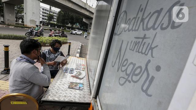 FOTO: Uji Coba Tourist Information Center Mobile