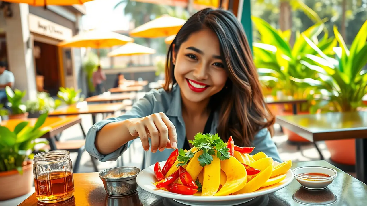 cara membuat asinan mangga