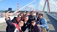 Jokowi Ajak Raffi Ahmad, Atta Halilintar dan Gading Marten Resmikan Jembatan Pulau Balang Senilai Rp1,4 T