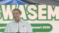 Ekspresi Dedi Mulyadi Saat Menteri Amran Salah Sebut Nama Gubernur Jabar Jadi Ridwan Kamil
