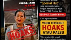 Pemprov Bali: Waspada Video Hoaks AI Catut Putri Koster
