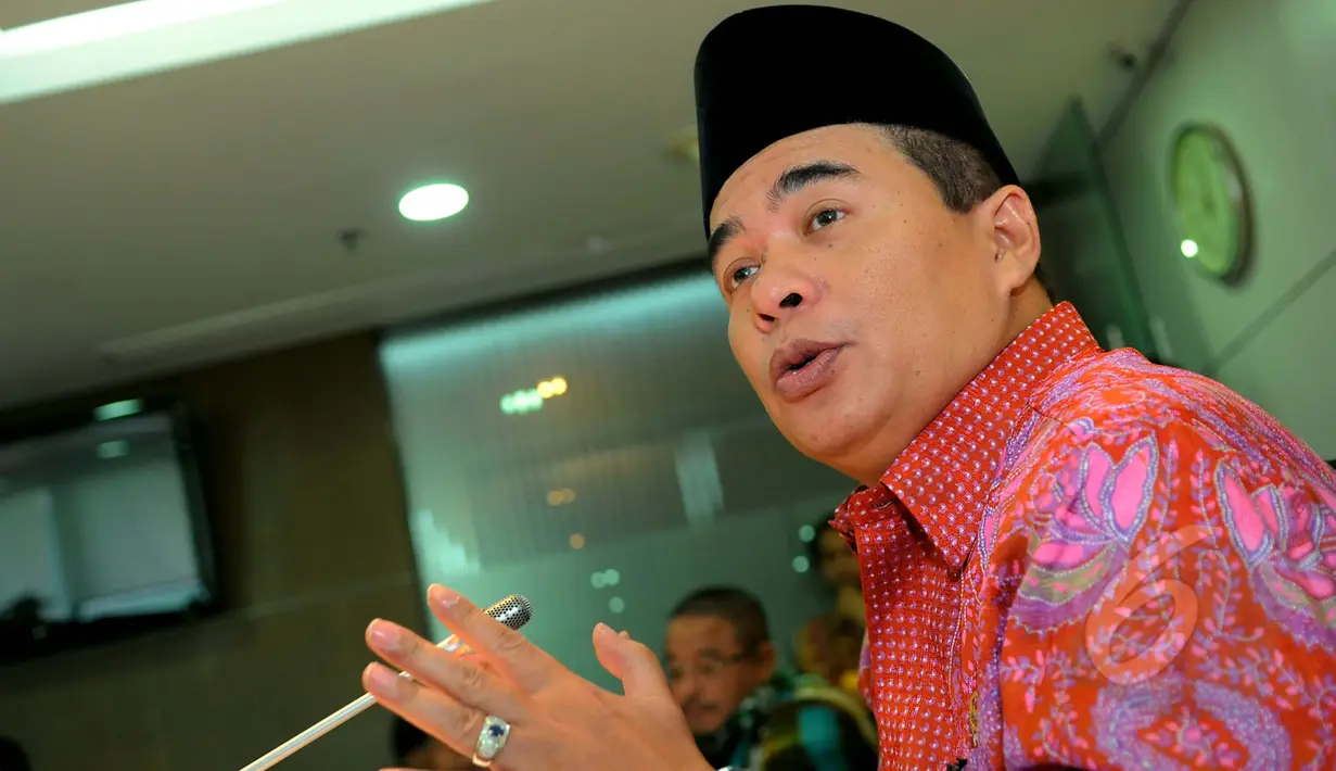 Ketua Fraksi Golkar Ade Komarudin (Liputan6.com/Faisal R Syam)