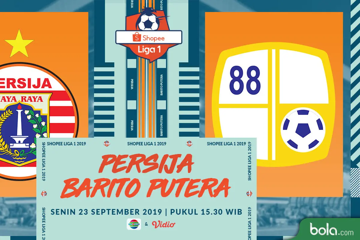 Persija Jakarta Vs Barito Putera