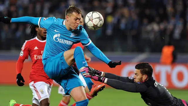 Kalahkan Zenit, Benfica Melaju ke Perempat Final Liga Champhions