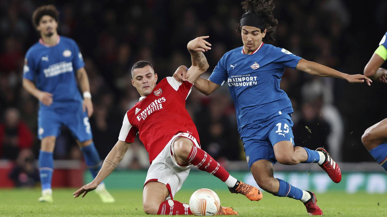 Foto: Menang Tipis Atas PSV Eindhoven, Arsenal Genggam Tiket Babak 16 Besar Liga Europa