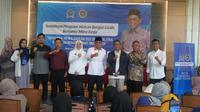 Anggota Komisi IX DPR RI Alifudin saat mengikuti sosialisasi MBG. (ist)