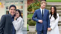 Gaun tunangan Nong Poy dan Meghan Markle [@poydtreechada]