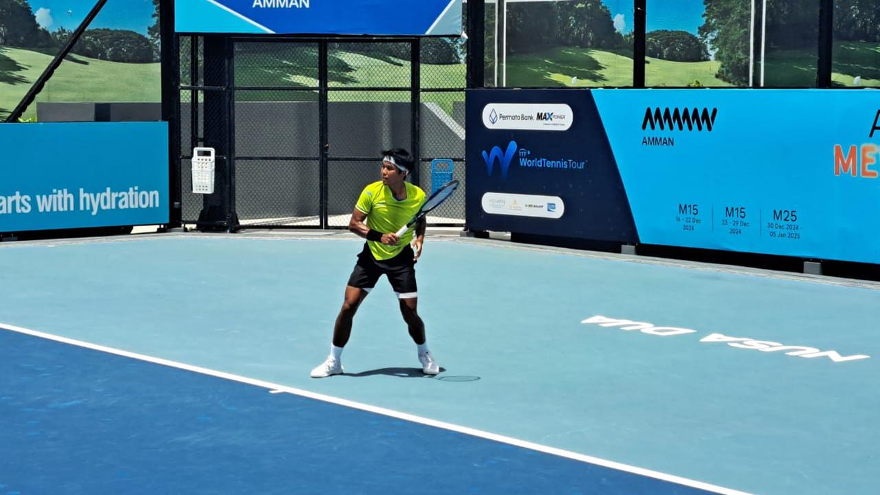 Tersisa Muhamad Rifqi Fitriadi di Putaran Kedua Men's World Tennis Championship 2024 Seri II