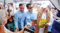 Blusukan Terakhir di Lampung, Jokowi Traktir Anak-Anak