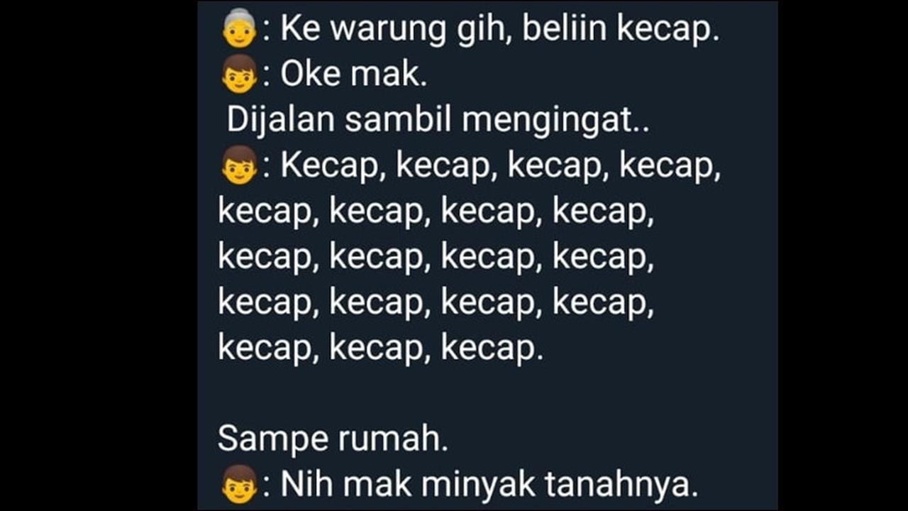 Cerita Kocak Warganet Ketika Disuruh Emak Ke Warung