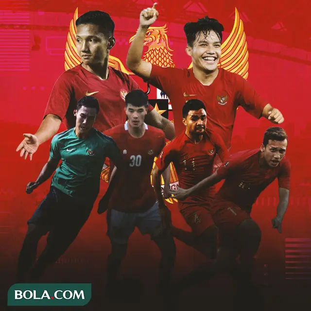 Timnas Indonesia - Egy Maulana Vikri, Asnawi Mangkualam, Elkan Baggott, Witan Sulaeman, Syahrian Abimanyu, Ryuji Utomo
