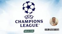 Persaingan sengit fase knock-out Liga Champions: Duel jawara. (Bola.com/Adreanus Titus)