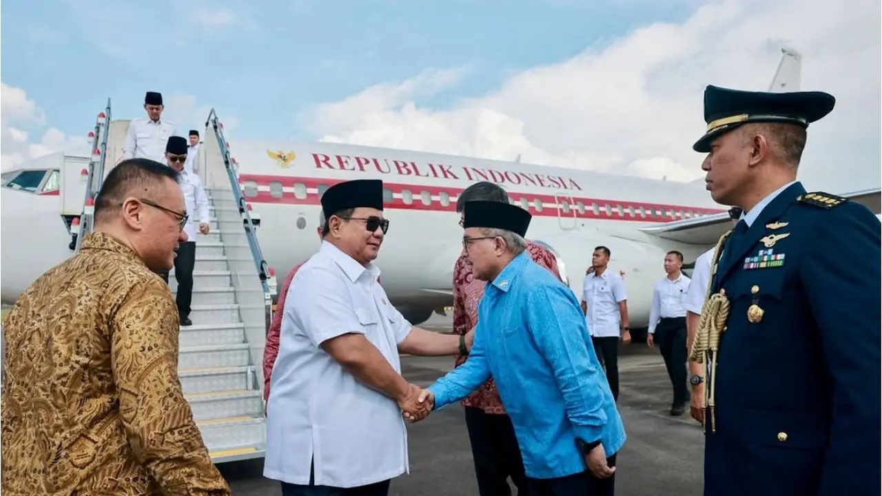 Presiden Republik Indonesia Prabowo Subianto tiba di Singapura pada Sabtu (9/8/2025) untuk menghadiri Parade Hari Nasional Republik Singapura ke-60.