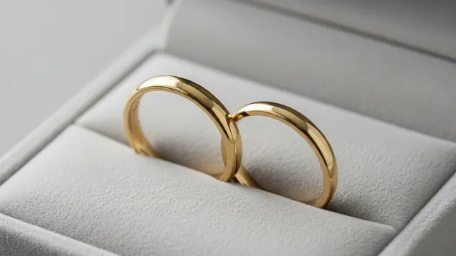 Cincin Tumpuk Simpel (Duo Stackable Ring)
