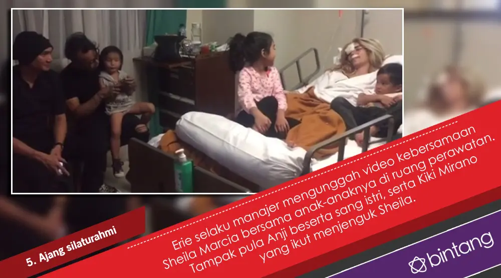 5 Fakta Seputar Kecelakaan yang Menimpa Sheila Marcia. (Foto: Instagram/erie_nya, Desain: Nurman Abdul Hakim/Bintang.com)