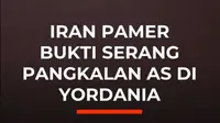 Militer Iran merilis video peluncuran rudal ke pangkalan AS di Yordania sebagai balasan atas serangan terhadap fasilitas radarnya. AS menyebut serangannya dipicu ancaman Iran pada kapal komersial. Eskalasi ini memanaskan kembali konflik enam bulan terakhir, sementara Presiden Trump mempertimbangk...