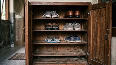 Cara Mengatasi Lemari Sepatu Lembap agar Tidak Bau, Jangan Biarkan Bau Makin Menyebar