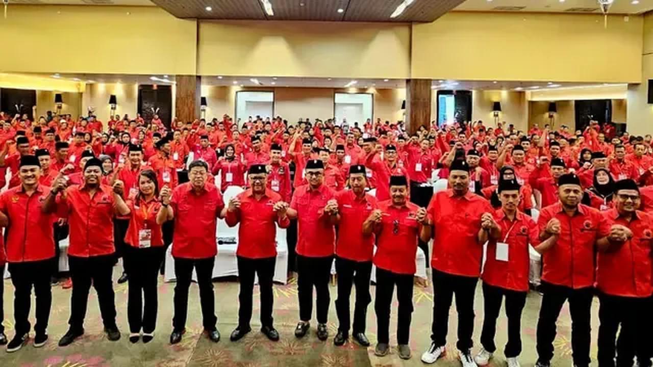 Fraksi PDIP dan PKB menggelar pertemuan di DPR, Senayan pada Selasa (4/7).