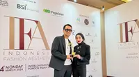 Reza Gladys Raih Penghargaan The Best Couple di Indonesia Fashion Aesthetics, Buah dari Kerja Keras