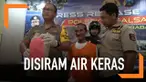 Gara-gara terganggu kotoran kucing, seorang pria menyiram air keras pada tetangganya.