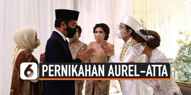 VIDEO: Akun Medsos Sekretariat Negara Unggah Pernikahan Aurel-Atta, Warganet Geram
