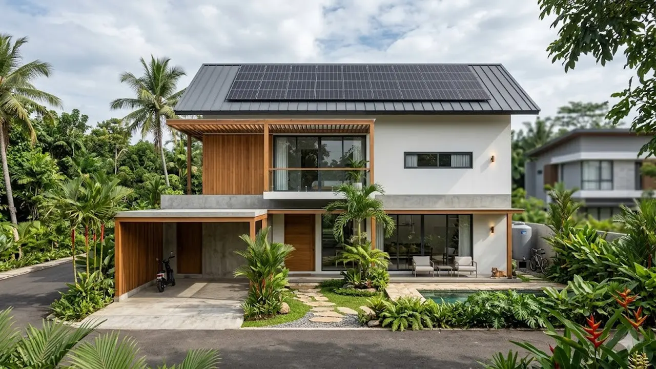 5 Model Rumah Minimalis Modern dengan Konsep Sustainable, Kekinian & Hemat Energi