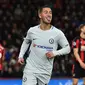 Eden Hazard jadi pahlawan kemenangan Chelsea. (Twitter)