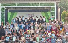 Badan Bahasa Perkuat Literasi TBM Pekijing Serang, Alihkan Anak dari Gawai
