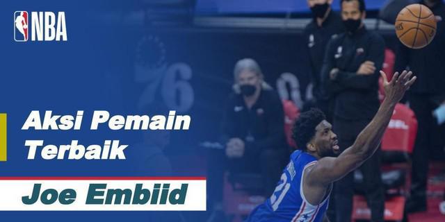 VIDEO Pemain Terbaik NBA Hari Ini: Bintang Philadelphia 76ers, Joel Embiid Saat Kalahkan Miami Heat Dalam Drama Overtime
