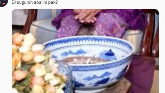 Jokowi Berkunjung ke Rumah Megawati, Isi Mangkuk Besar yang Disuguhkan Bikin Penasaran