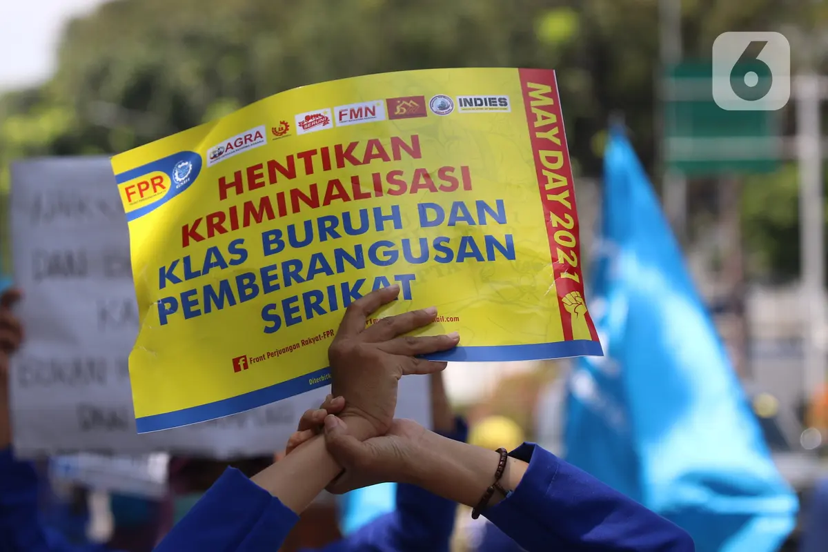 Aksi May Day di Jakarta