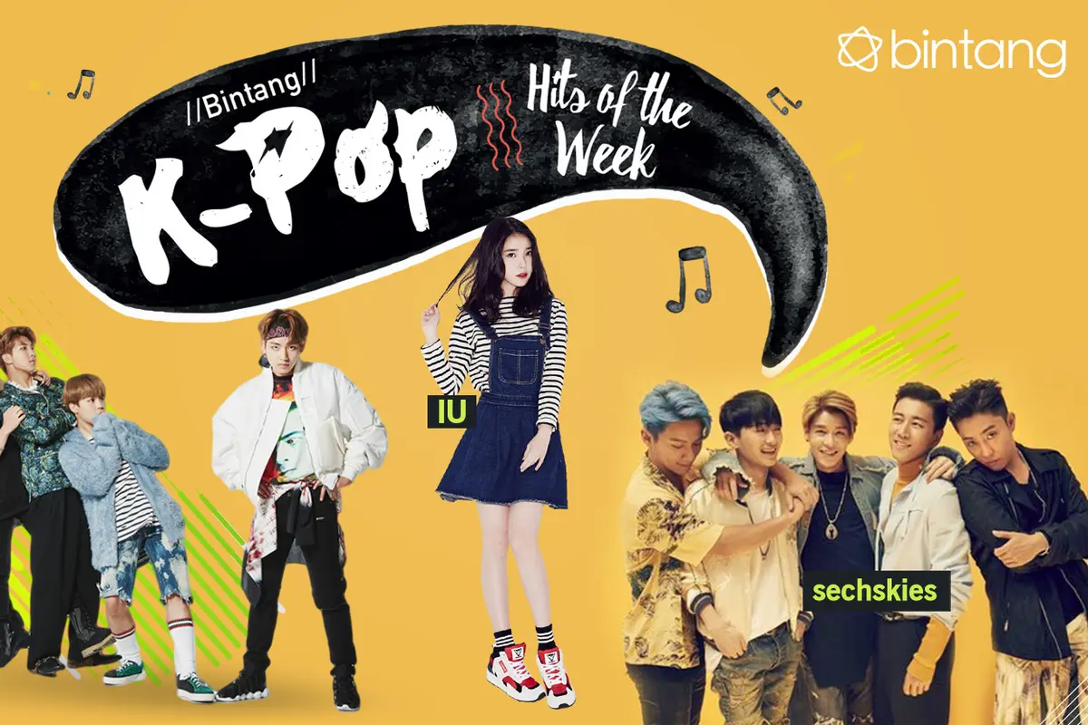 [Bintang] Bintang K-Pop Hits of the Week: BTS, Sechkies, IU, Yoon Jong Shin