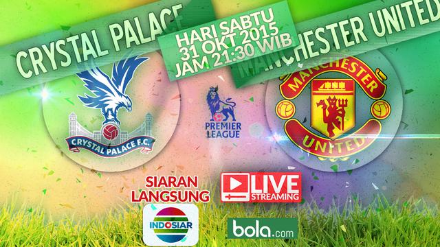 Crystal palace vs Manchester United (Bola.com/Samsul Hadi)