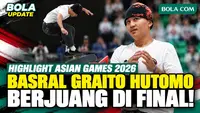 Highlight Basral Graito Hutomo Berjuang di Final Skateboard Street Asian Games 2026