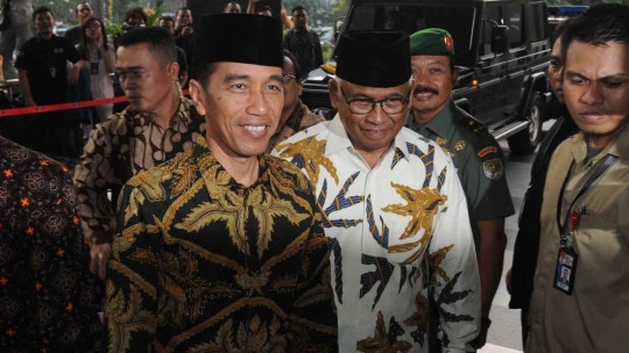 Presiden Jokowi hadiri buka puasa bersama di Gedung KPK