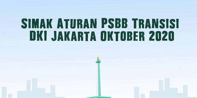 VIDEOGRAFIS: Simak Aturan PSBB Transisi DKI Jakarta Oktober 2020