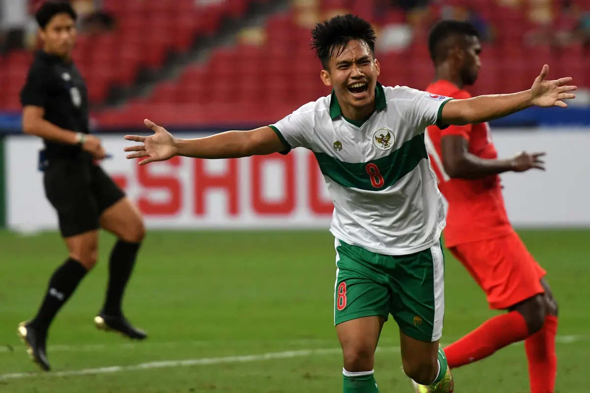 Foto: Rapor Para Pemain Timnas Indonesia saat Ditahan Imbang Singapura 1-1 di Leg Pertama Semifinal Piala AFF 2020