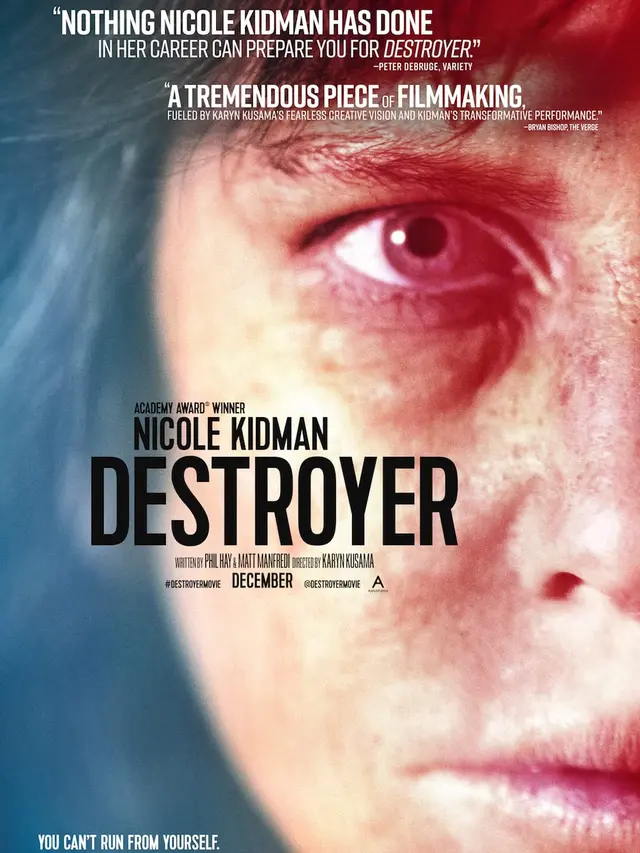 Poster film Destroyer. (Foto: Dok. Annapurna Pictures/ IMDb)