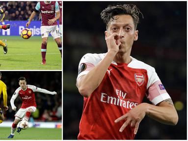 Nama Mesut Ozil kian hangat diperbincangkan lantaran Gelandang kreatif asal Jerman itu dicoret dari skuat Arsenal untuk berlaga di Liga Inggris dan Liga Europa. Terlepas dari segala polemik tersebut mari kita tengok kembali aksi Ozil bersama Arsenal.