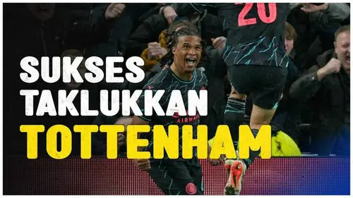 VIDEO: Dramatis, Manchester City Sukses Taklukkan Tottenham Hotspur di Piala FA
