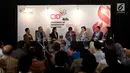 Suasana diskusi dalam acara 4th Congress of Indonesian Diaspora yang bertema "Indonesian Diaspora: A Culture of Innovation" di Kota Kasablanka, Jakarta, Sabtu (1/7). (Liputan6.com/Johan Tallo)