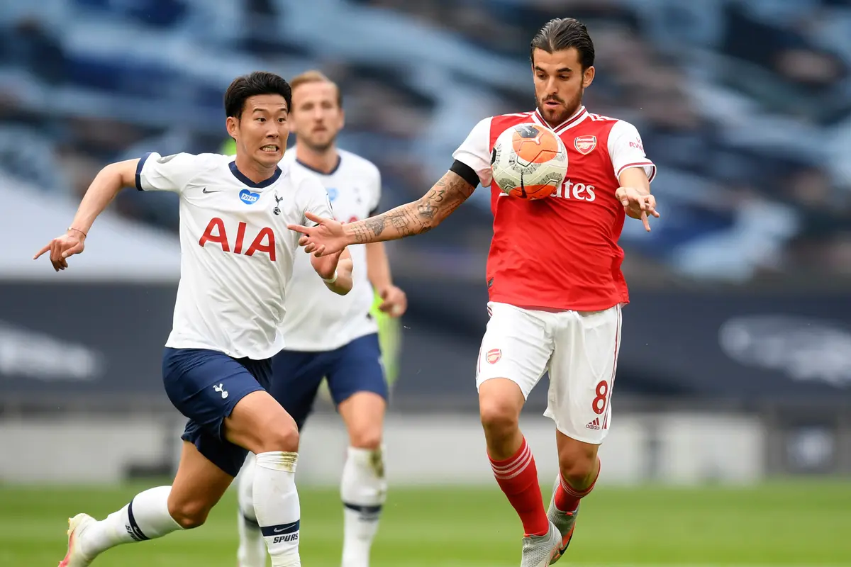 Son Heung Min dan Toby Alderweireld Antar Tottenham Bungkam Arsenal