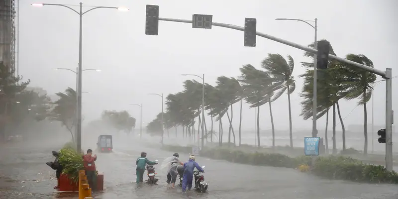 Topan Mangkhut Filipina