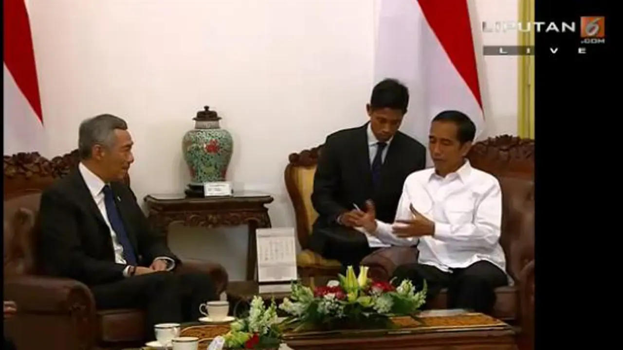 Jokowi dan PM Singapura