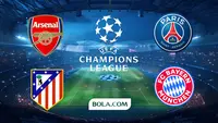 Jadwal Semifinal Liga Champions 2026: PSG Kontra Bayern, Atletico Madrid Versus Arsenal