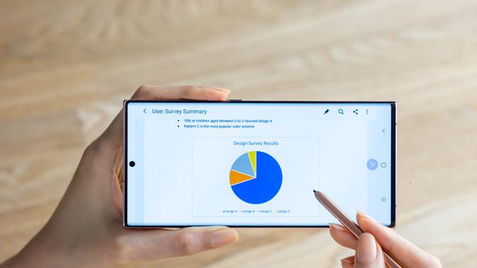 Olah dokumen di Samsung Galaxy Note20 Series